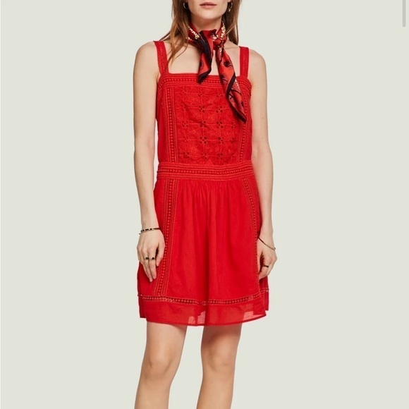Scotch & Soda Broderie Anglaise dress - Picture 1 of 12